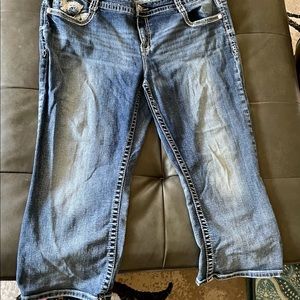 🔥2/$25🔥 Size 22. Maurices Denim Capris
